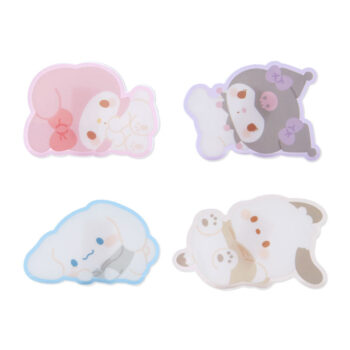 Sanrio Characters 4-Piece Clip Set (Just Chillin' Series)