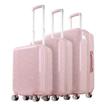 Hello Kitty x FUL Pose 3-Pc Hardshell Luggage (Pink)