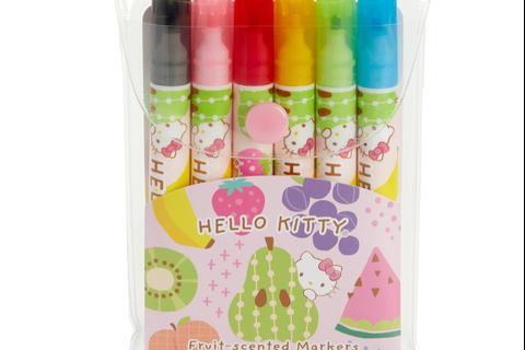 Hello Kitty Fruit Scented Marker Set