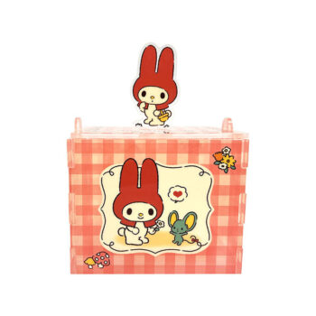 My Melody Acrylic Storage Case (Red Classic Gingham Series)