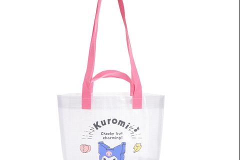 Kuromi 2-Way Vinyl Tote Bag (Besties Friend Series)