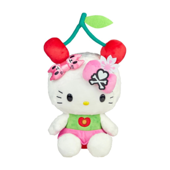 Hello Kitty x Tokidoki 10" Beary Cherry Plush (Midnight Metropolis)