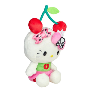 Hello Kitty x Tokidoki 10" Beary Cherry Plush (Midnight Metropolis)