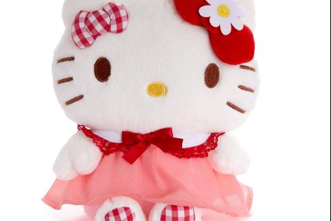 Hello Kitty 8" Plush (Gingham Angel Series)