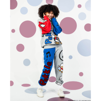 Pekkle x Dumbgood Puff Print Sweatpants