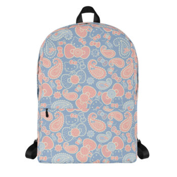 Hello Kitty Paisley All-Over Print Backpack