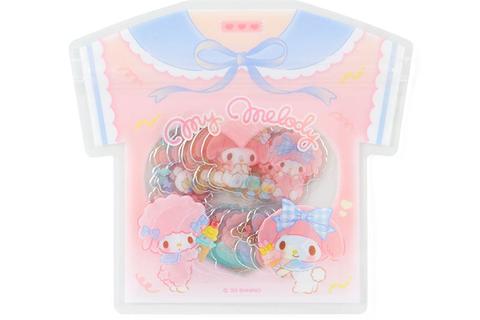 My Melody and My Sweet Piano 24-Piece Summer Tee Mini Sticker Pack