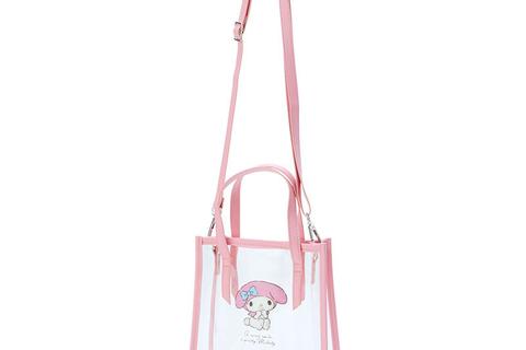 My Melody Clear Convertible Mini Tote