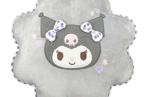 Kuromi Cozy Face Throw Pillow