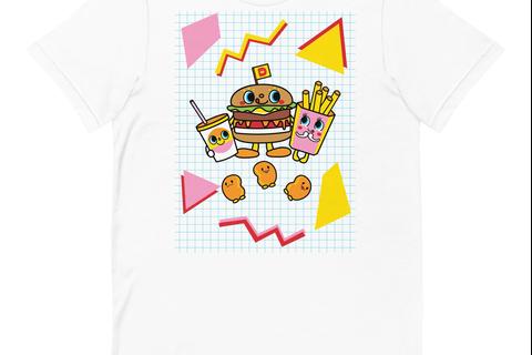 Dokidoki Yummychums 80s Retro Tee