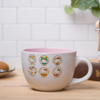 Hello Kitty Zodiac Ceramic Soup Mug