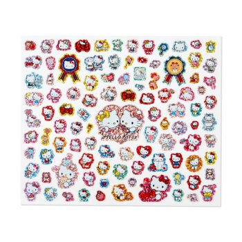 Hello Kitty 100-Piece Glitter Sticker Sheet