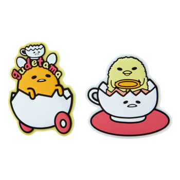 Gudetama 2-Piece Paper Clip Set (Gudetama Land Series)