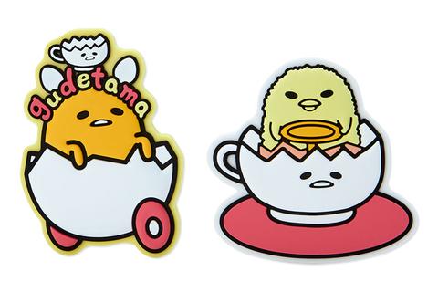 Gudetama 2-Piece Paper Clip Set (Gudetama Land Series)