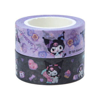 Kuromi 2-Piece Washi Tape Set