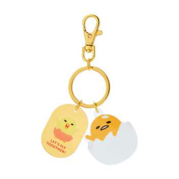 Gudetama Besties Keychain