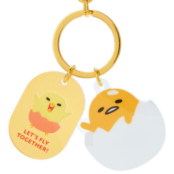 Gudetama Besties Keychain