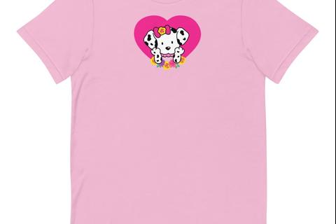 Spottie Dottie Pink Heart T-Shirt