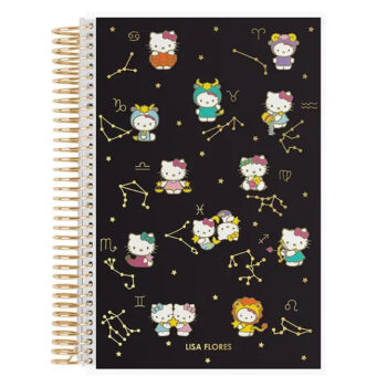 Hello Kitty x Erin Condren Zodiac A5 Coiled Notebook