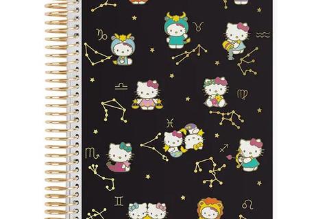 Hello Kitty x Erin Condren Zodiac A5 Coiled Notebook