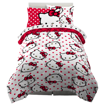 Hello Kitty Polka Dot Party Bedding Set