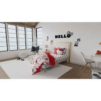 Hello Kitty Polka Dot Party Bedding Set