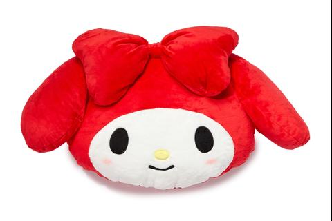 My Melody Oversized Face Plush (Just Lounging Series)