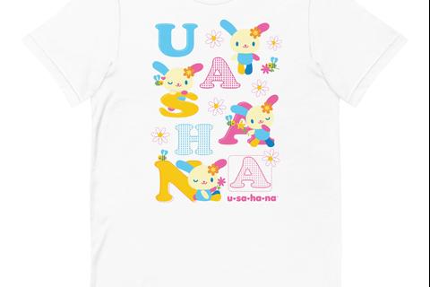 U*SA*HA*NA Scattered Letters Tee