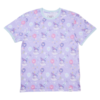 Kuromi x Loungefly Carnival Unisex Ringer Tee