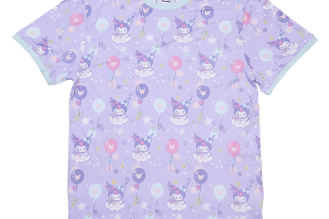 Kuromi x Loungefly Carnival Unisex Ringer Tee