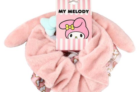 My Melody 3-Piece Scrunchie Set