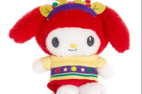 My Melody Fuzzy Plush (Sweater Weather Series)