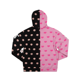 My Melody & Kuromi Split Pullover Hoodie