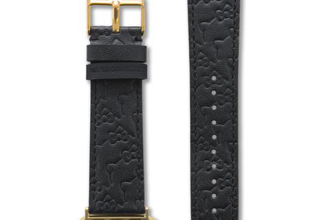 Hello Kitty x Sonix Classic Black Leather Watch Band