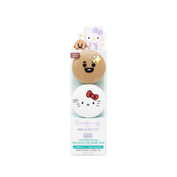 Hello Kitty & BT21 SHOOKY Moisturizing Macaron Lip Balm Duo