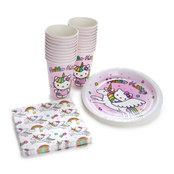 Hello Kitty Unicorn Rainbow 60-pc Party Pack