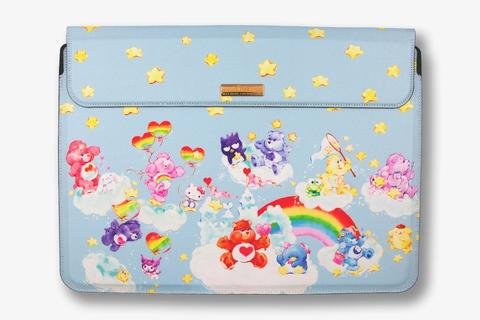 Hello Kitty and Friends x Care Bears 15" Foldable Laptop Sleeve