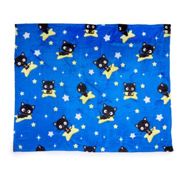 Chococat Starry Night Throw Blanket