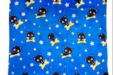 Chococat Starry Night Throw Blanket