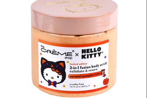 Hello Kitty x The Crème Shop Fusion Body Scrub (Caramel Pumpkin Latte)