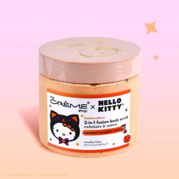 Hello Kitty x The Crème Shop Fusion Body Scrub (Caramel Pumpkin Latte)