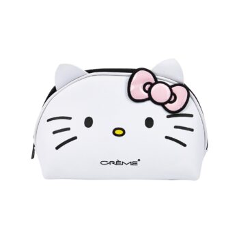 Hello Kitty x The Crème Shop Dome Makeup Travel Pouch (Pink)