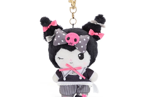 Kuromi Winking Plush Mascot (Dainty Doll Series)