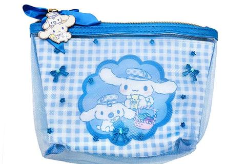 Cinnamoroll Zipper Pouch (Gingham Paperboy Series)