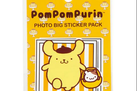 Pompompurin Photo Big Sticker Pack