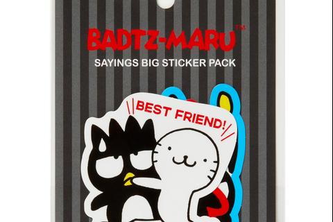 Badtz-maru Sayings Big Sticker Pack