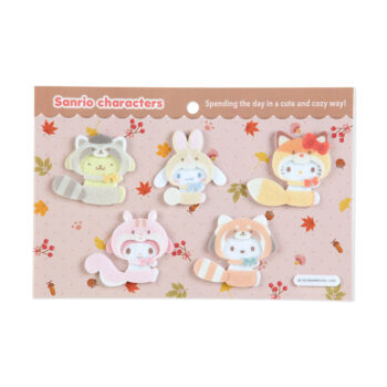 Sanrio Characters 5-pc Felt Sticker Set (Forest Friends Series)