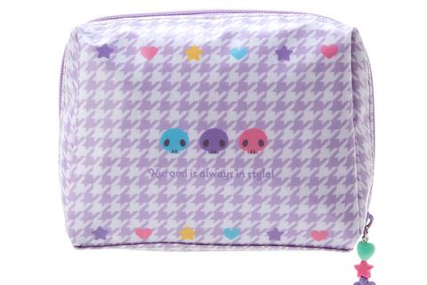 2811-kuromi-zipper-pouch-floral-houndstooth-series–1.jpg