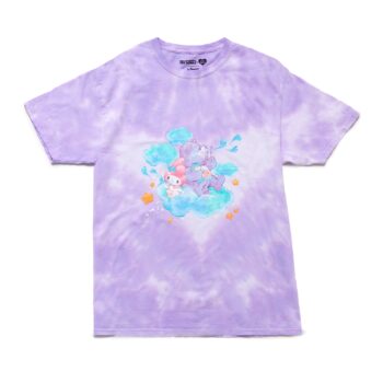 My Melody x Care Bears Tie-Dye Glitter Tee