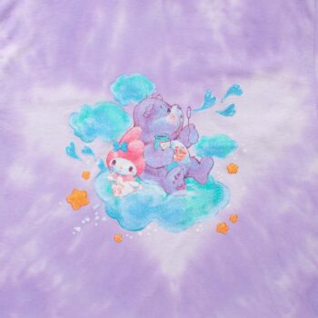 My Melody x Care Bears Tie-Dye Glitter Tee